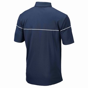 Columbia Omni-Wick™ Breaker Golf Polo Herr Marinblå (EXOAI6743)